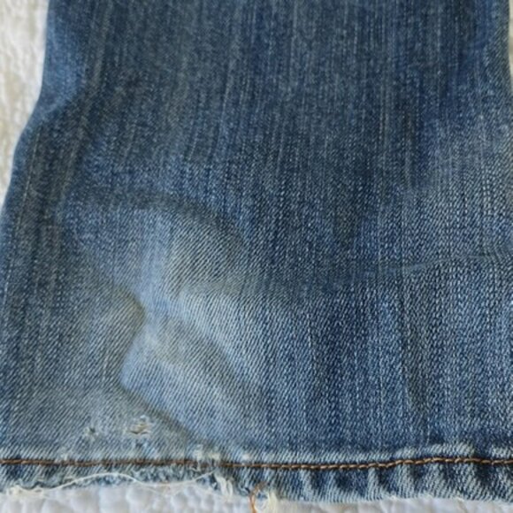 Lucky Brand Women's Straight Leg Jeans Size 6 28 Low Rise Blue Denim Retro Y2K - Picture 11 of 16